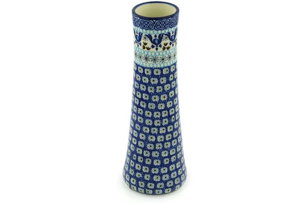 10" Vase - Blue Ice
