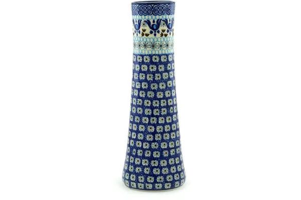 10" Vase - Blue Ice