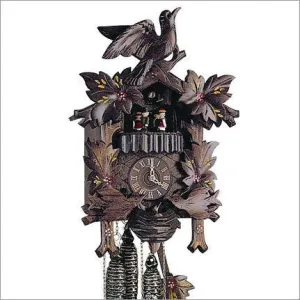 13" Musical Moving Birds Musical Black Forest German Cuckoo Clock