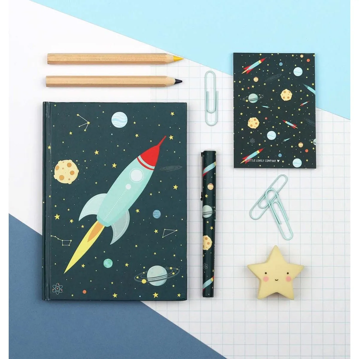 A Little Lovely Company Stationery Set Space