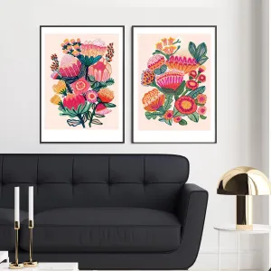 Australian Native Flowers Wall Art Prints