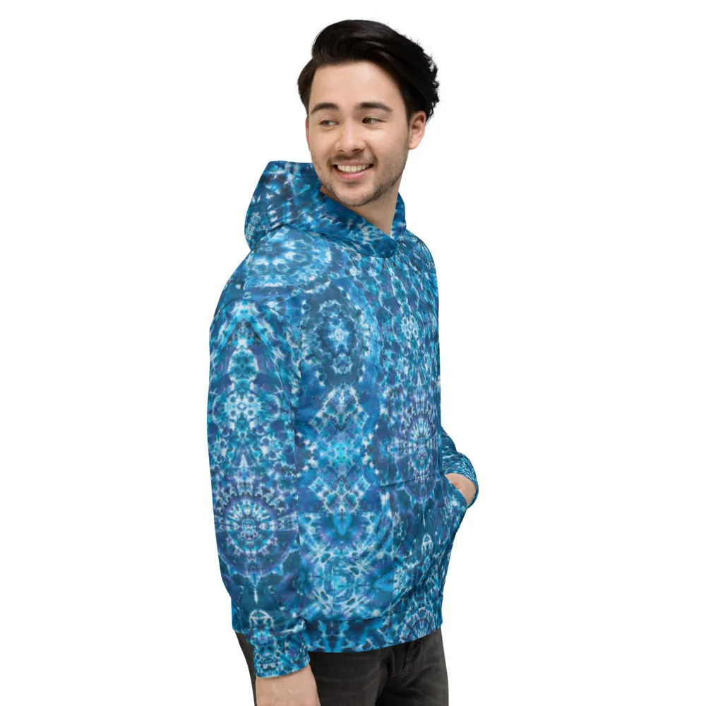 Azure Matrix' Unisex Hoodie