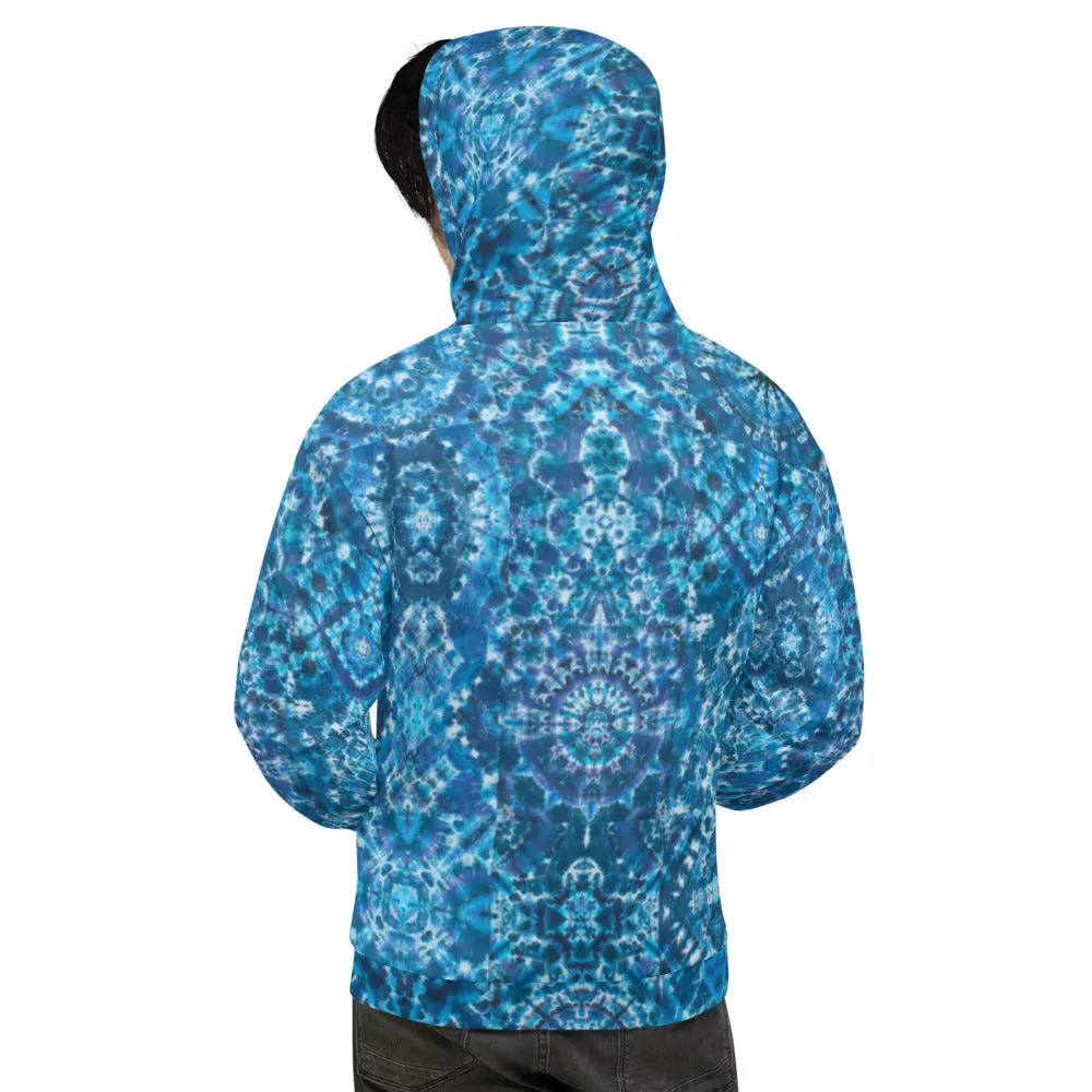 Azure Matrix' Unisex Hoodie