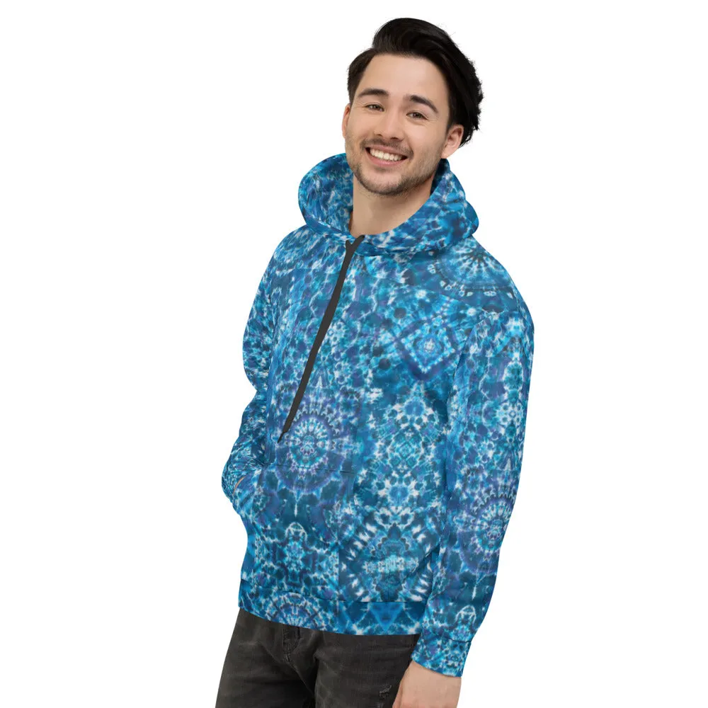 Azure Matrix' Unisex Hoodie