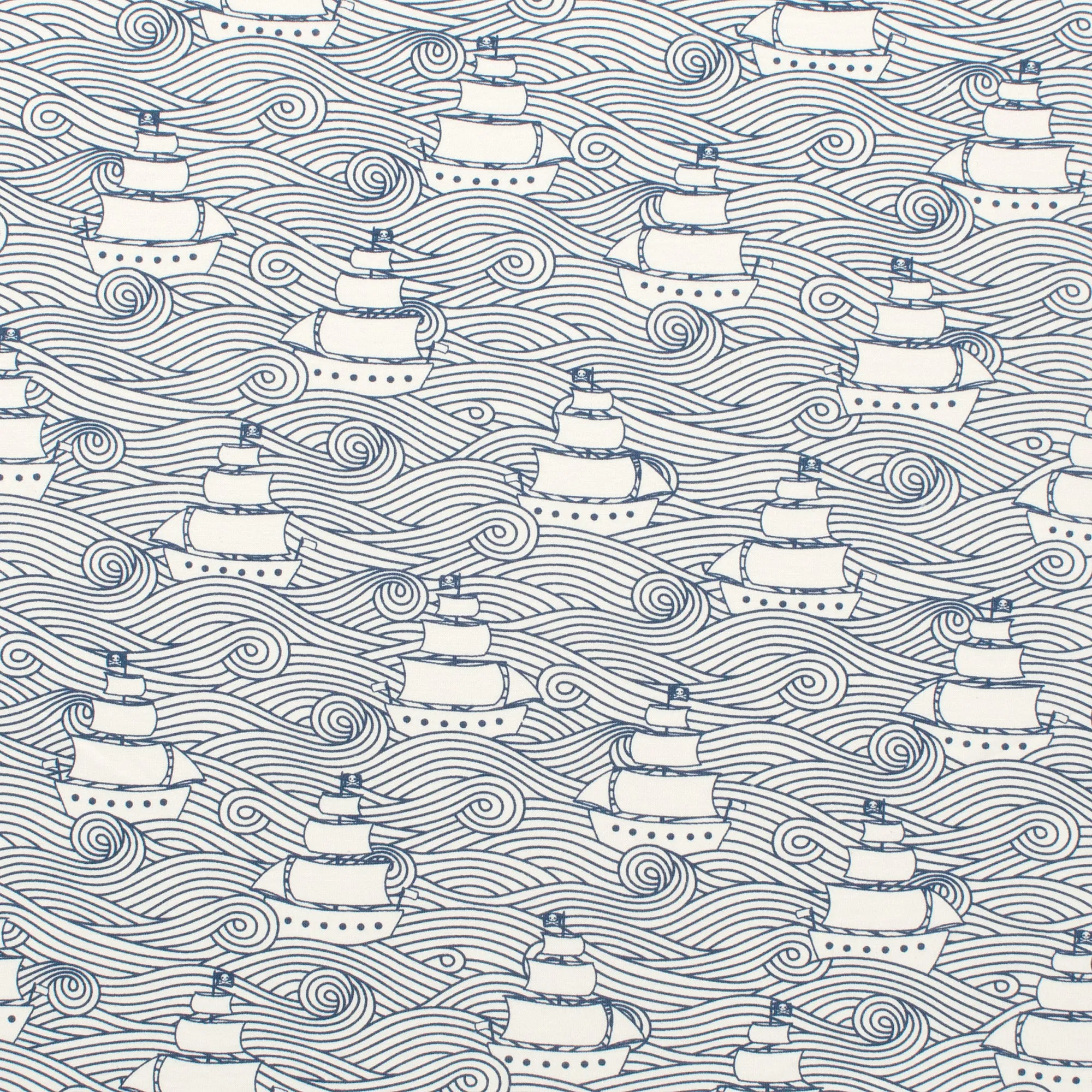 Belgian Linen Pillow Case - High Seas Navy