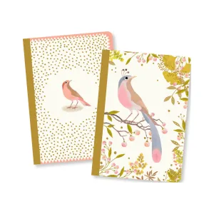 Bird Tinou Notebooks - Set of 2