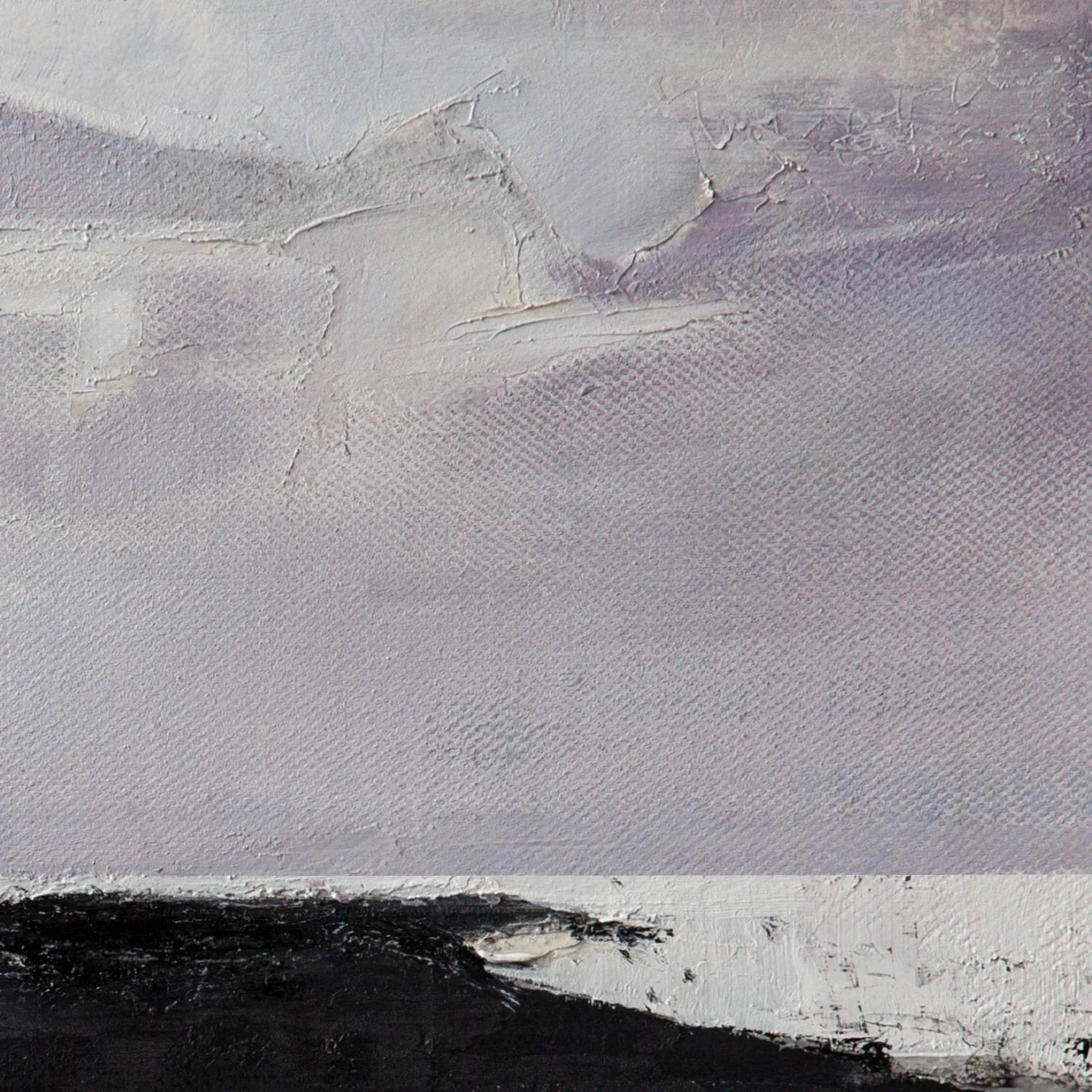 Black and White Abstract Painting Large Original Minimalist Art Ap036