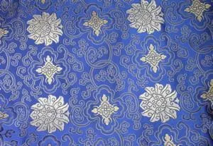 Blue Lotus Fabric
