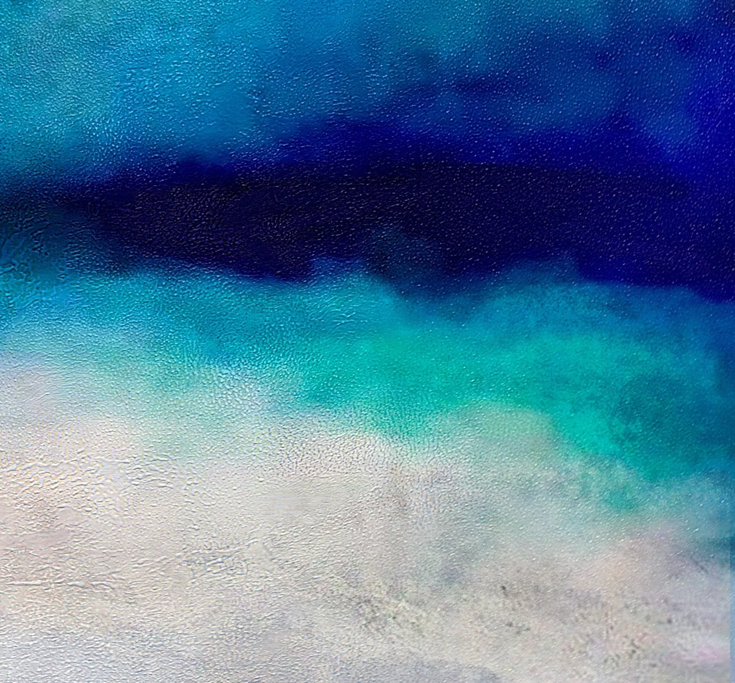 Blue Sky Landscape Abstract Painting Large Wall Sea Painting Dp096