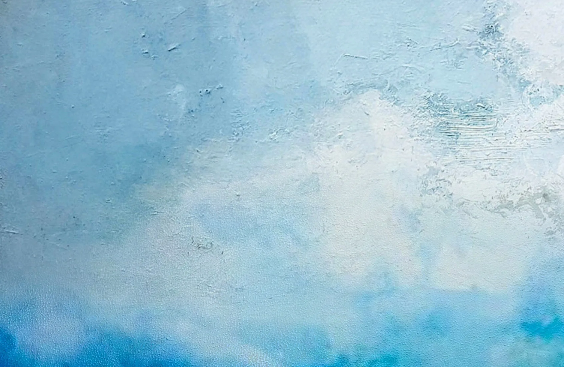Blue Sky Landscape Abstract Painting Large Wall Sea Painting Dp096