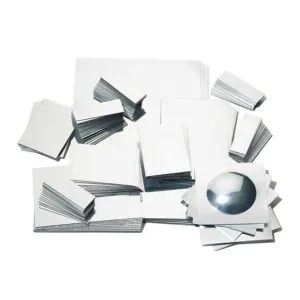 Bulk Pack of 165 Plastic Mirrors