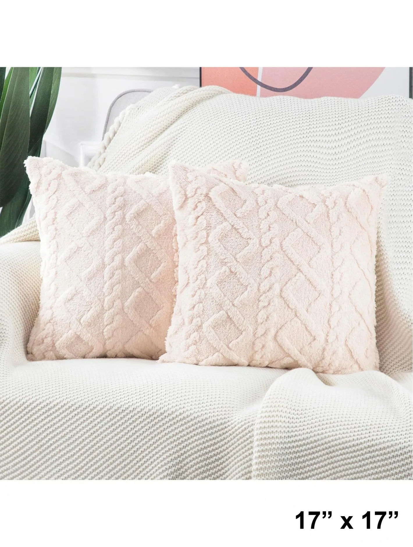 Cable Knit Pillows (2 Colours)