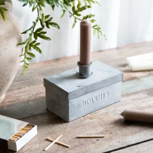 Candle Tin & 6 Candles