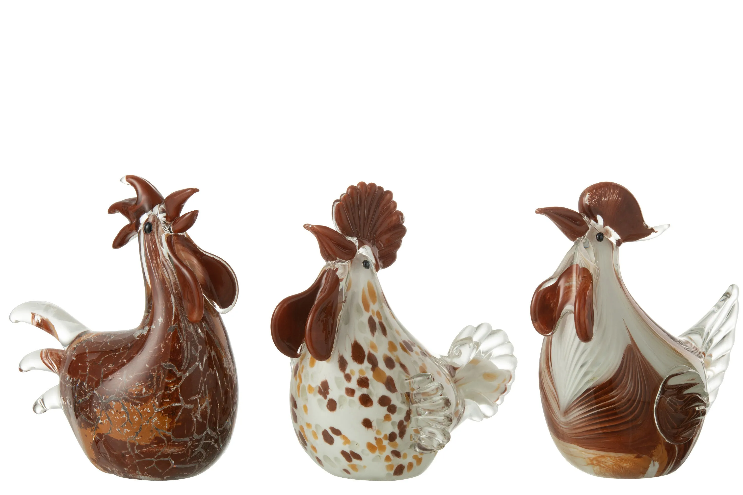'Chick' Glass Paperweights