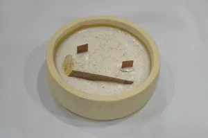 Circle Energy Candle - Cream Gold (Coffee, Big)