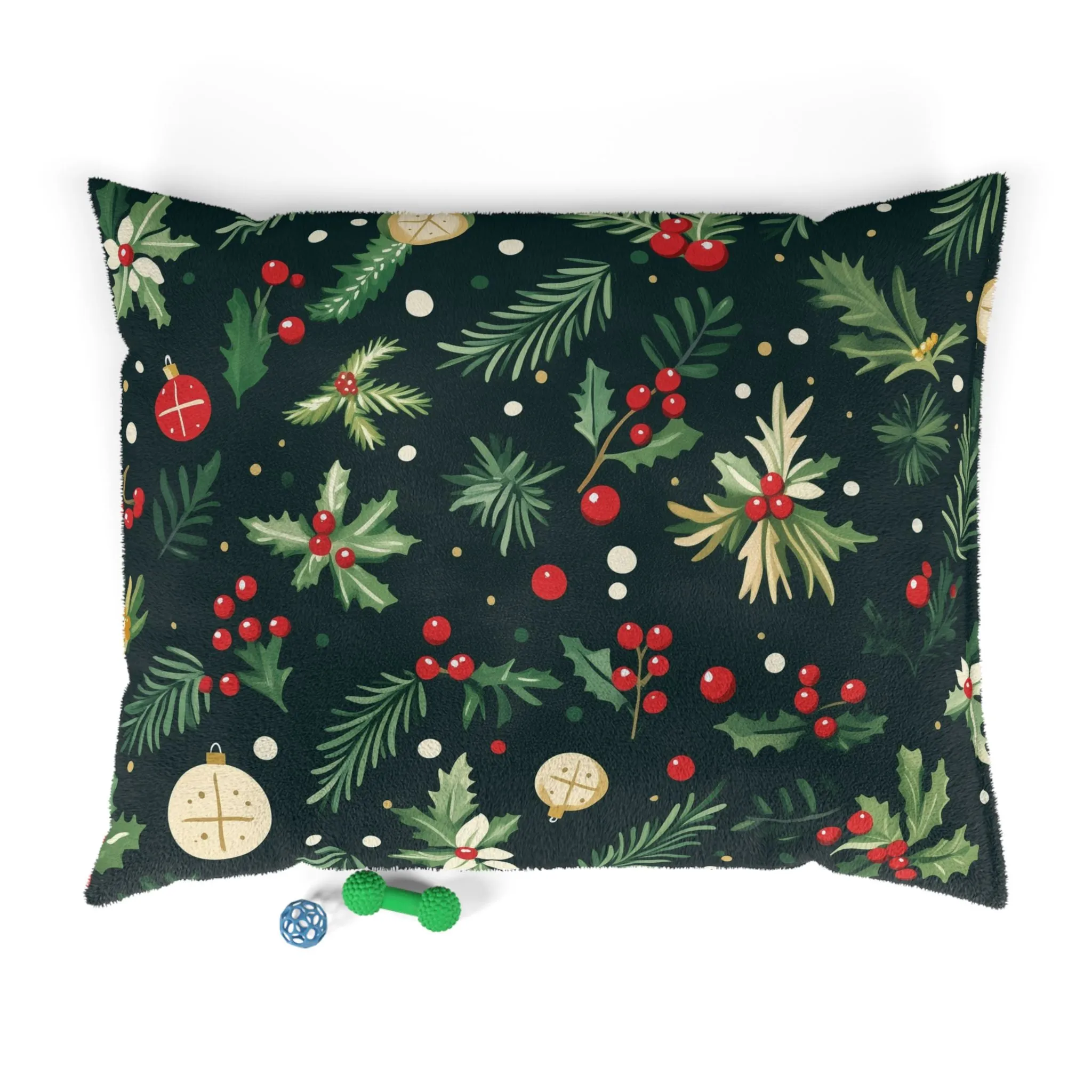 Cloud Lounge Christmas Dog Bed – Festive Holiday Pet Lounger