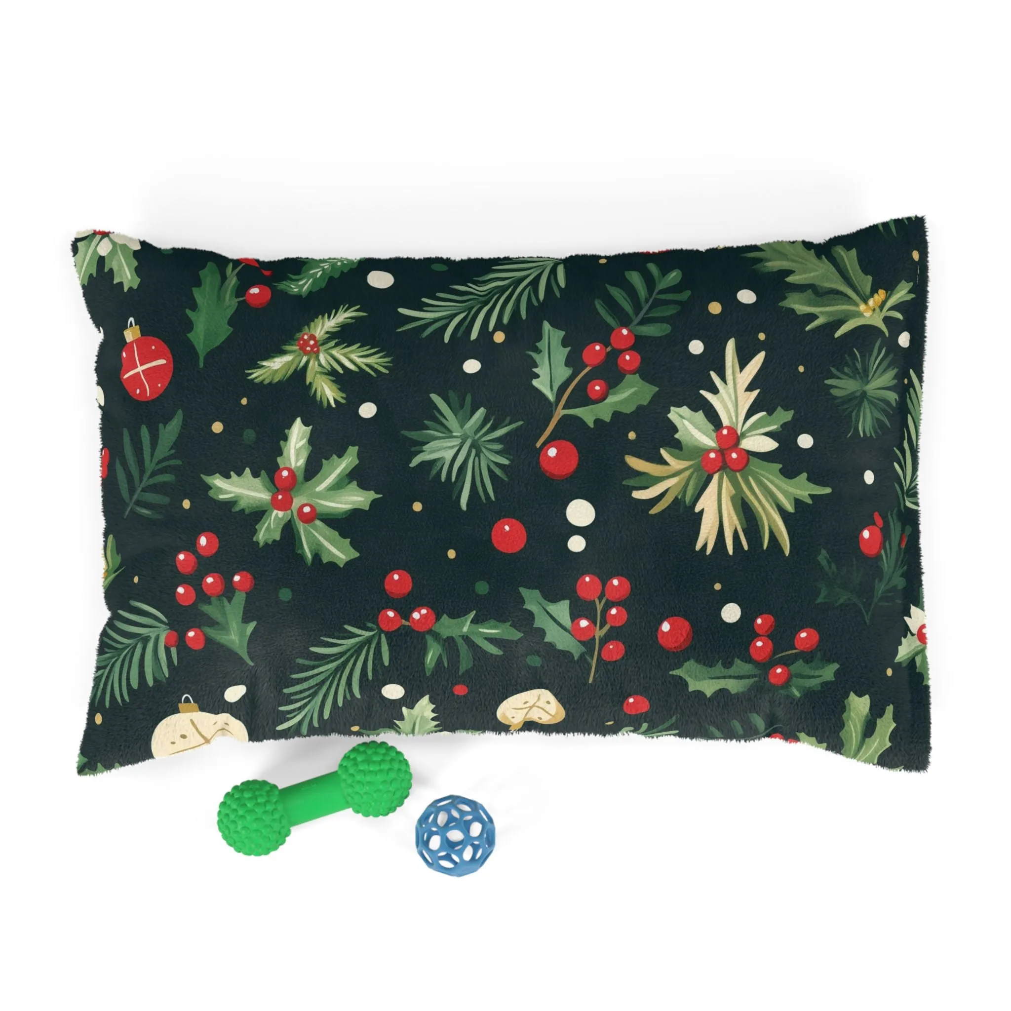 Cloud Lounge Christmas Dog Bed – Festive Holiday Pet Lounger