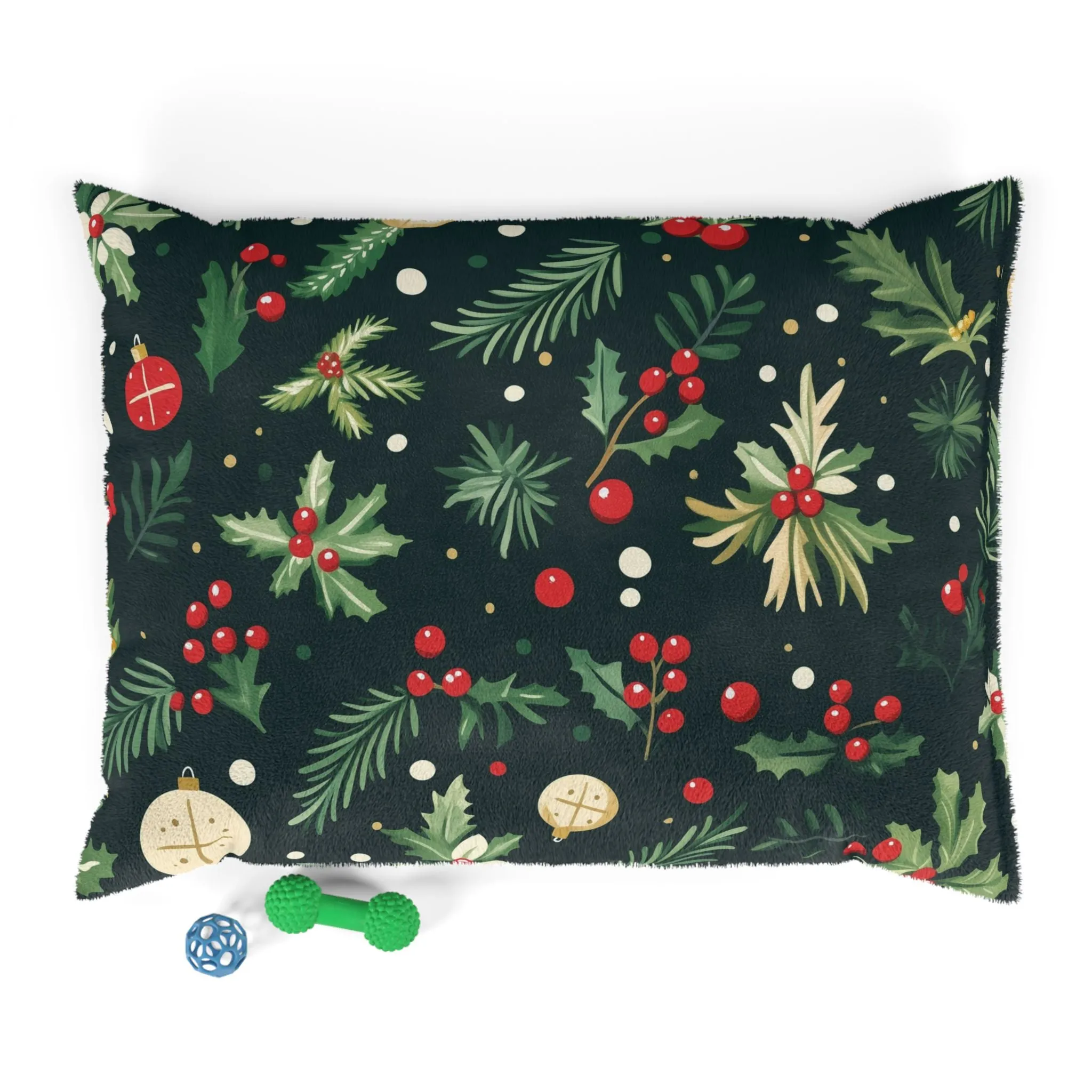 Cloud Lounge Christmas Dog Bed – Festive Holiday Pet Lounger