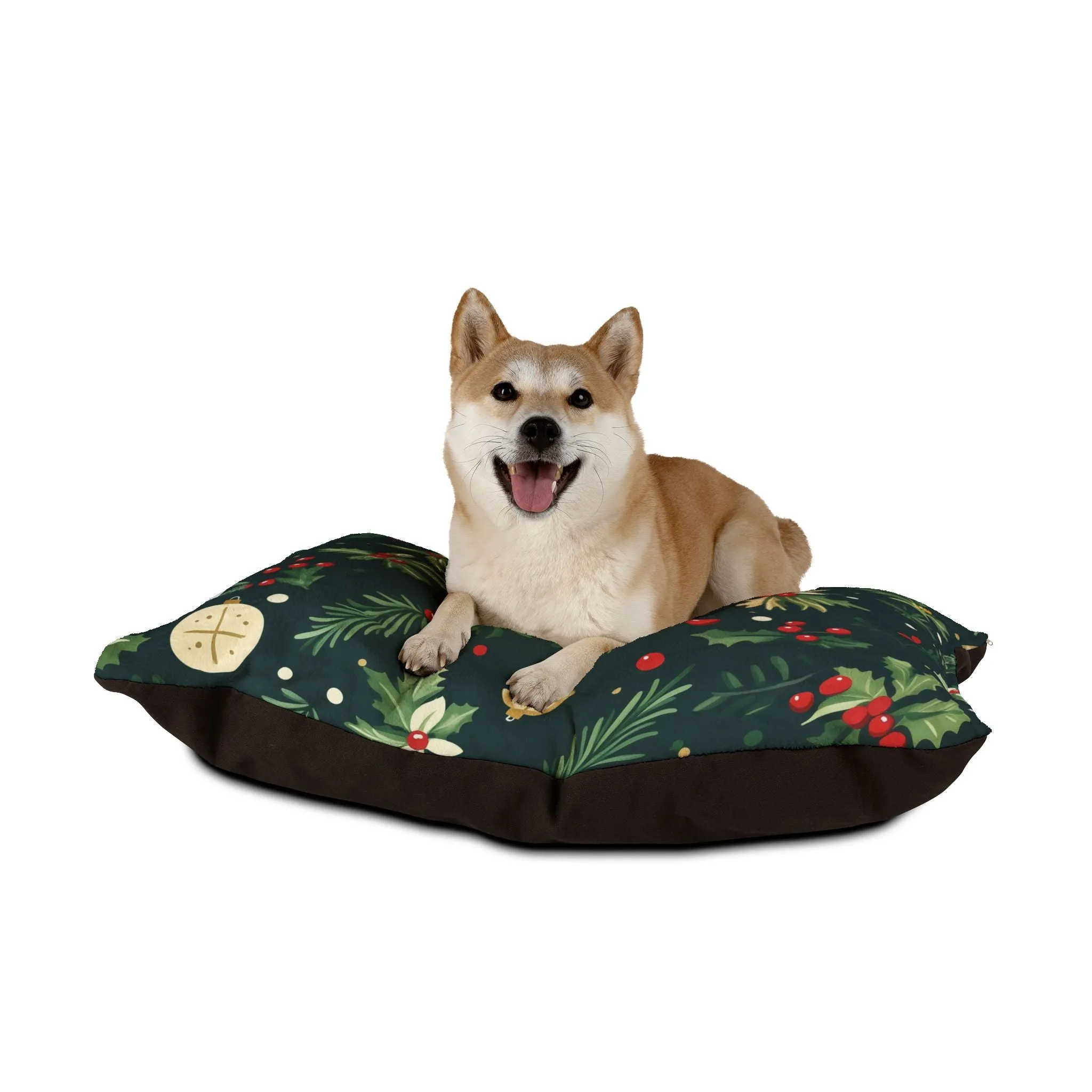 Cloud Lounge Christmas Dog Bed – Festive Holiday Pet Lounger