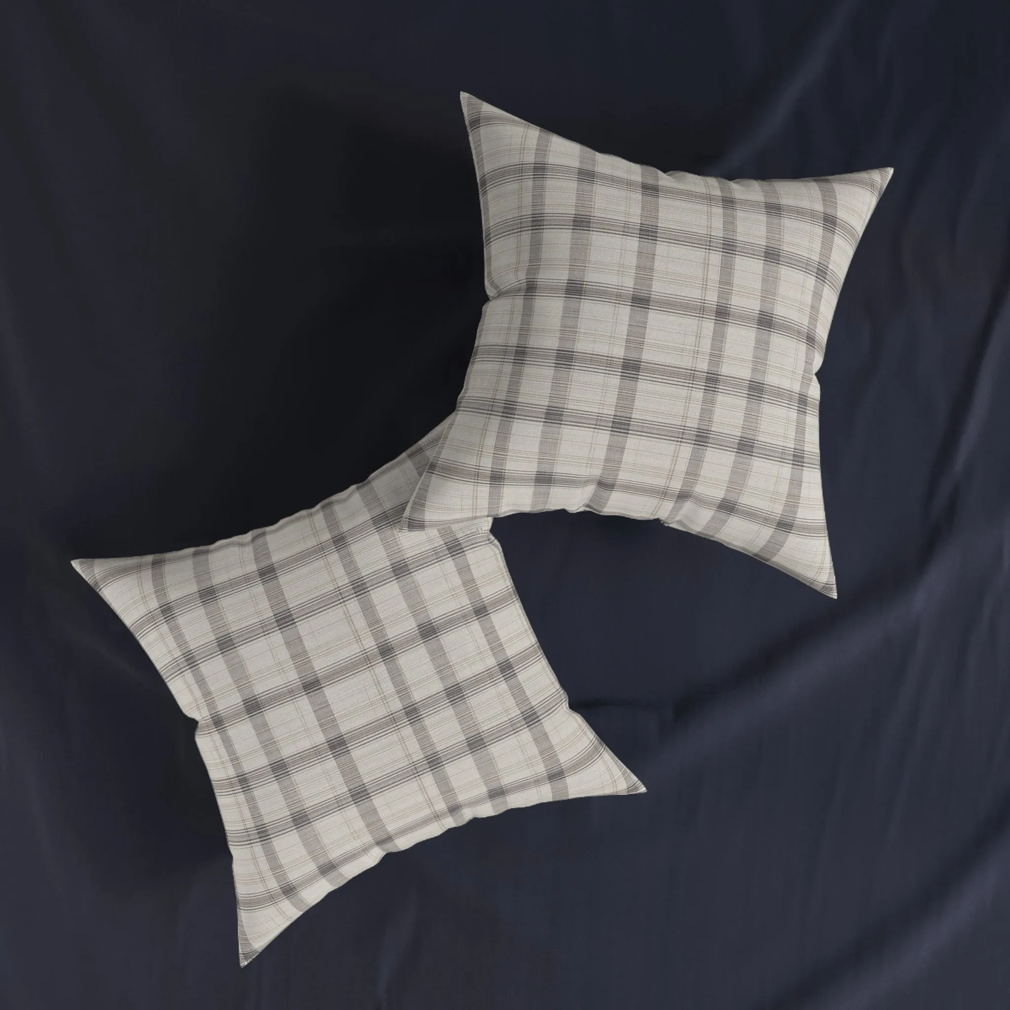 Colette Plaid Throw Pillow