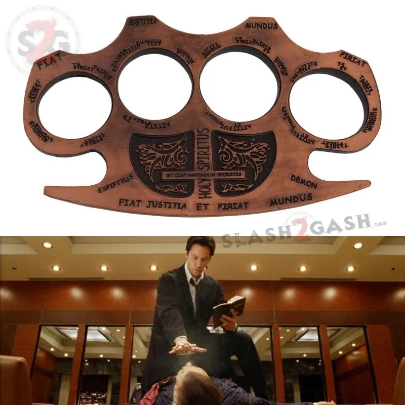 Constantine Brass Knuckles Holy Spiritus Paperweight - 6 colors