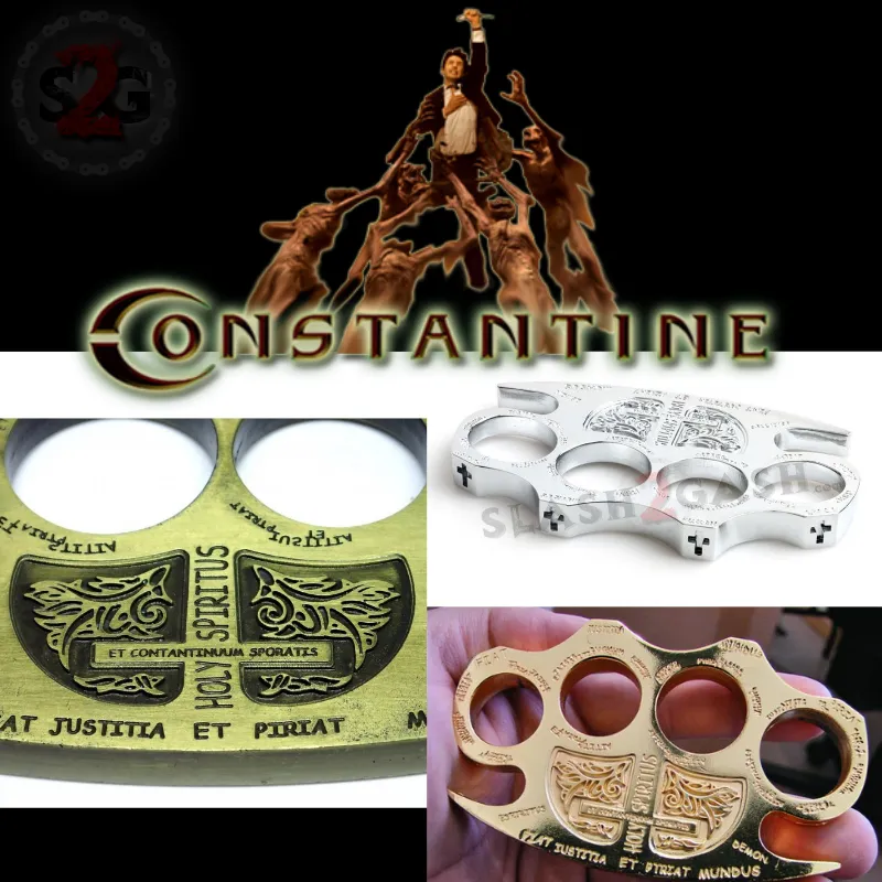 Constantine Brass Knuckles Holy Spiritus Paperweight - 6 colors