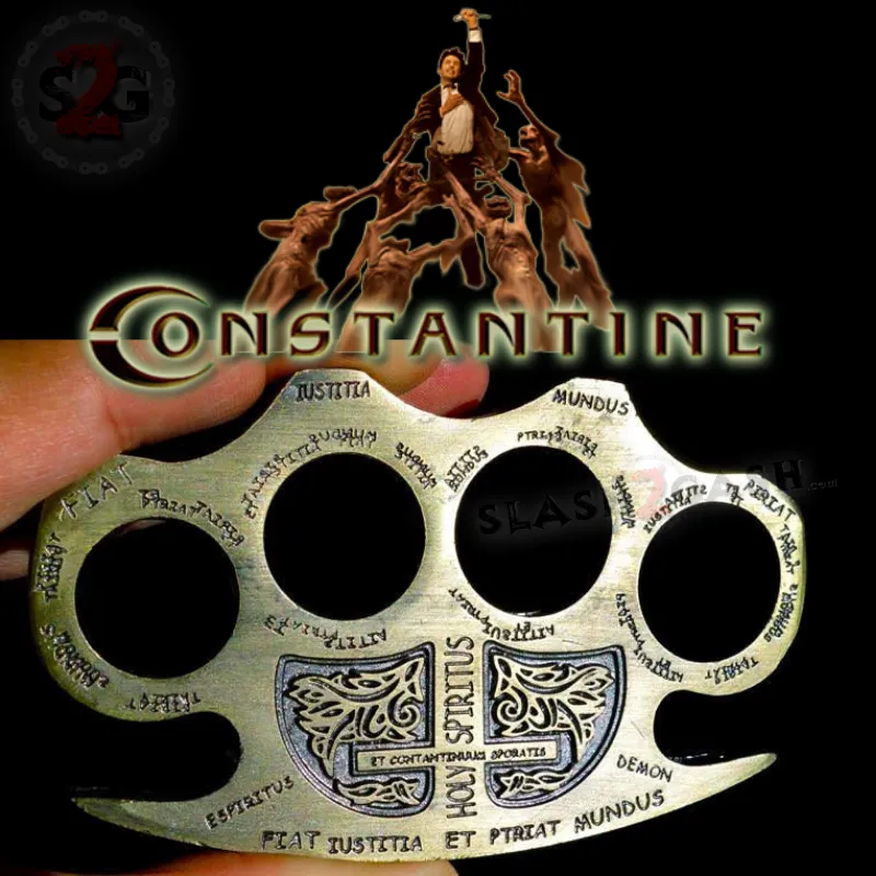 Constantine Brass Knuckles Holy Spiritus Paperweight - 6 colors