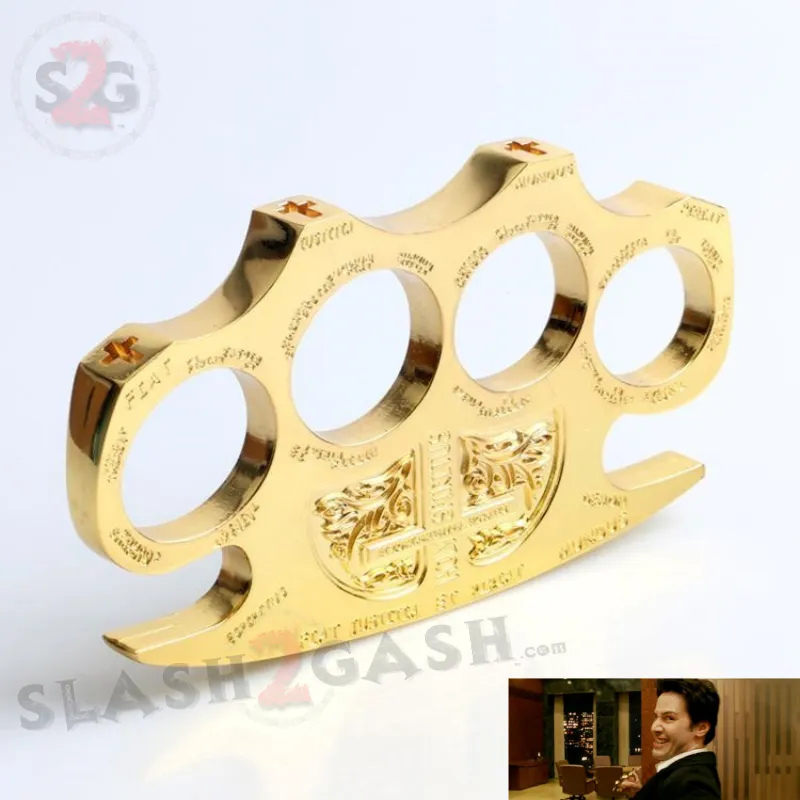 Constantine Brass Knuckles Holy Spiritus Paperweight - 6 colors