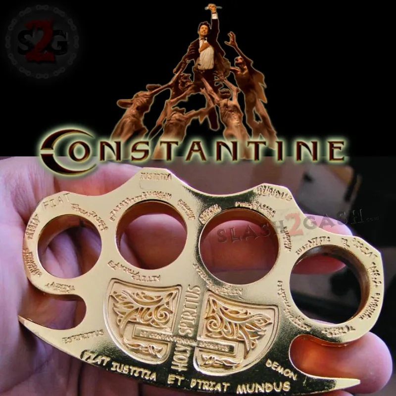 Constantine Brass Knuckles Holy Spiritus Paperweight - 6 colors