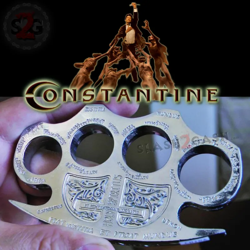 Constantine Brass Knuckles Holy Spiritus Paperweight - 6 colors