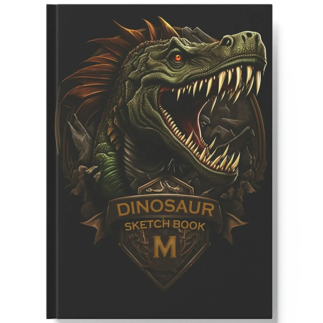 Dinosaur Notebook Sketchbook Choice - Logo - Hard Backed Journal