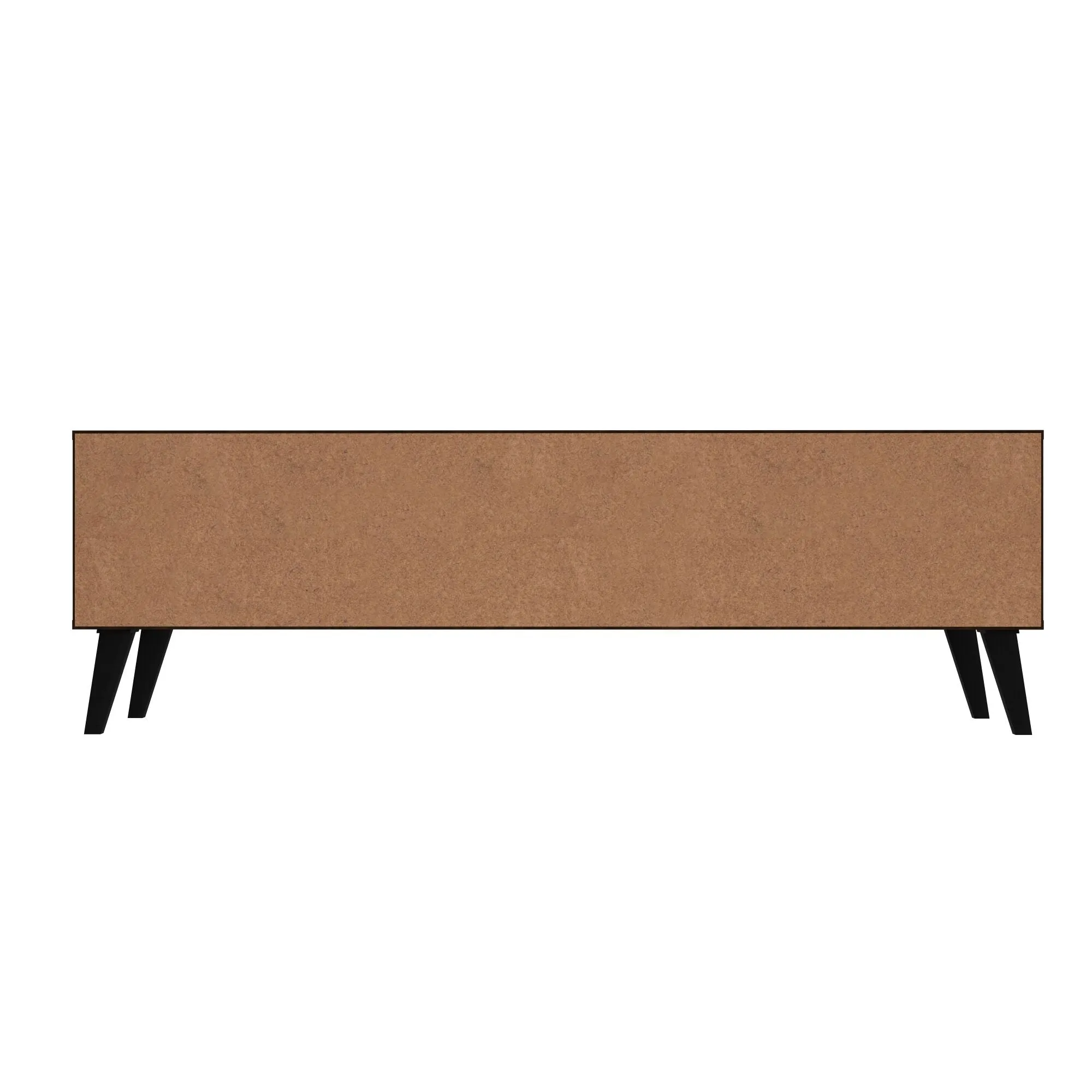 Doyers 62.20 Mid-Century Modern TV Stand in Multi Color Red and Blue