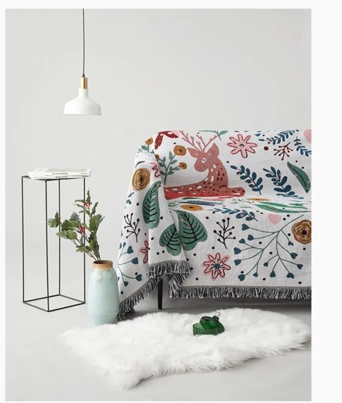 Enchanted Forest Throw Blanket