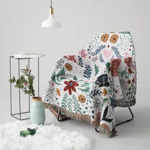 Enchanted Forest Throw Blanket
