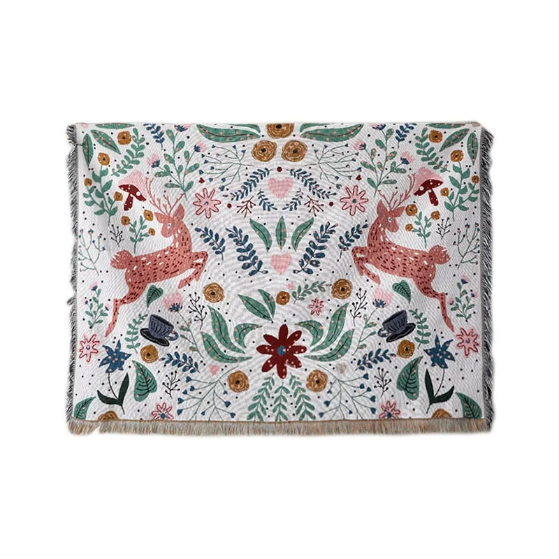 Enchanted Forest Throw Blanket