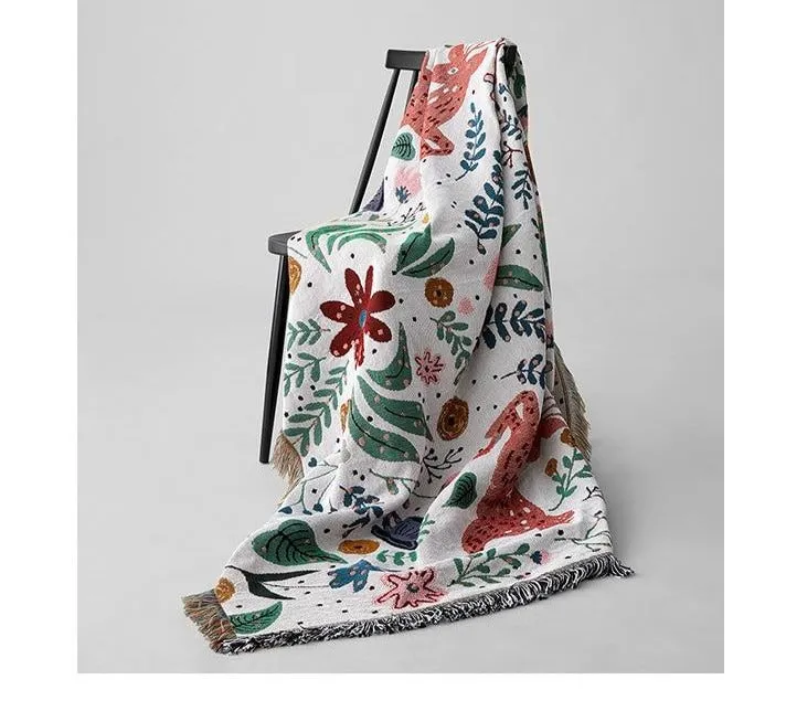 Enchanted Forest Throw Blanket