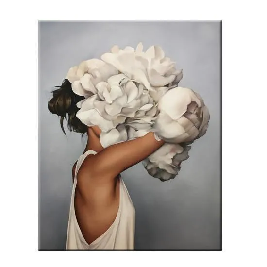 Flower Girls Canvas Prints (Set of 3 - 60x80cm)