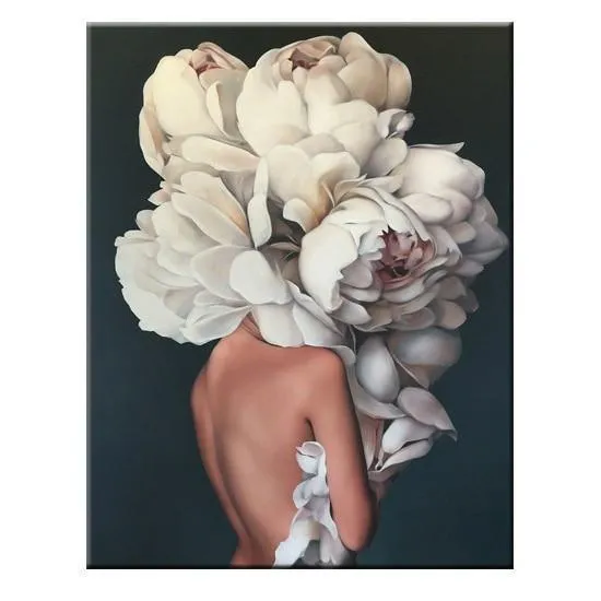Flower Girls Canvas Prints (Set of 3 - 60x80cm)