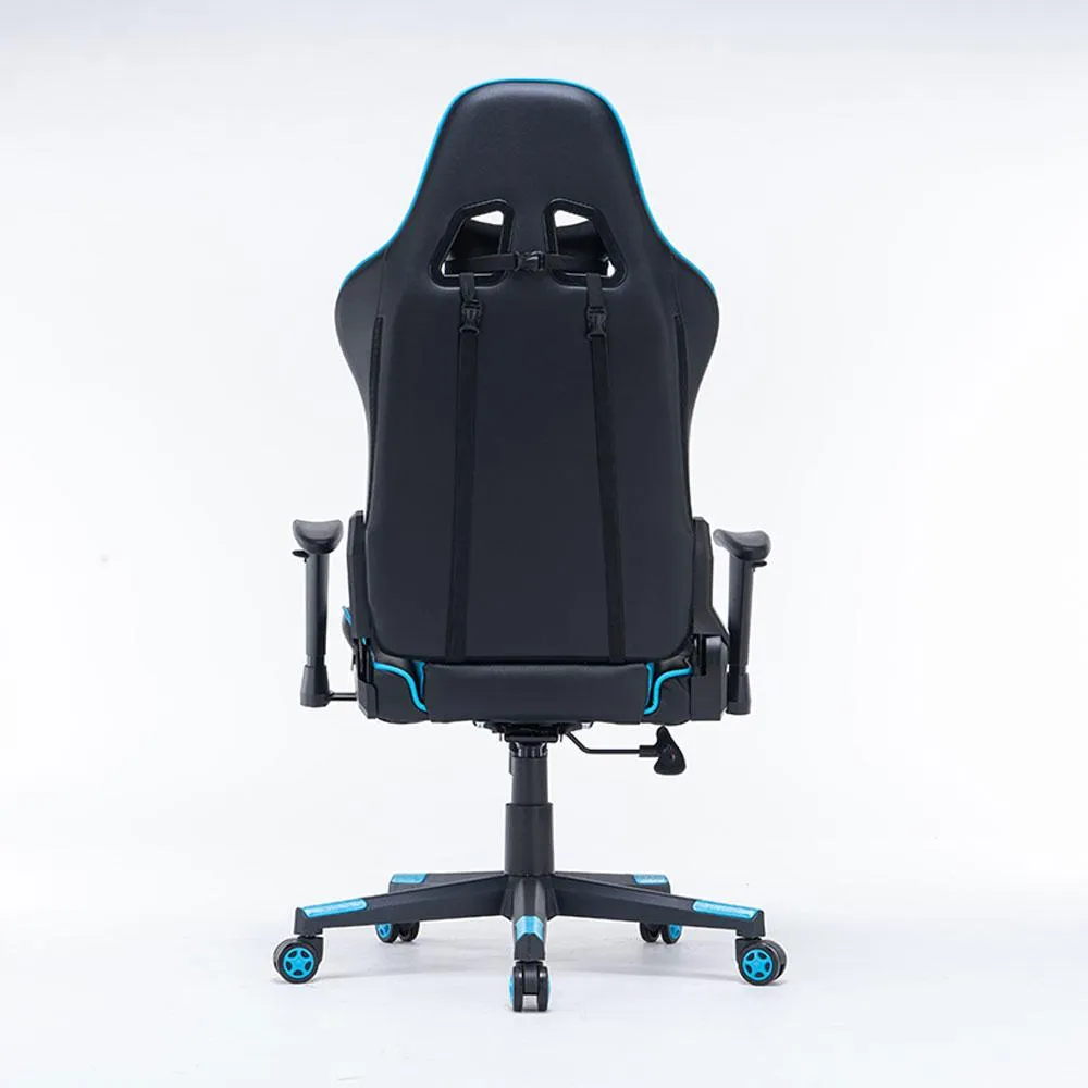 Gaming Chair Ergonomic Racing chair 165° Reclining Gaming Seat 3D Armrest Footrest