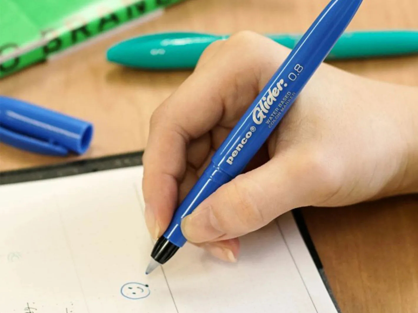 Glider Color Pen Blue