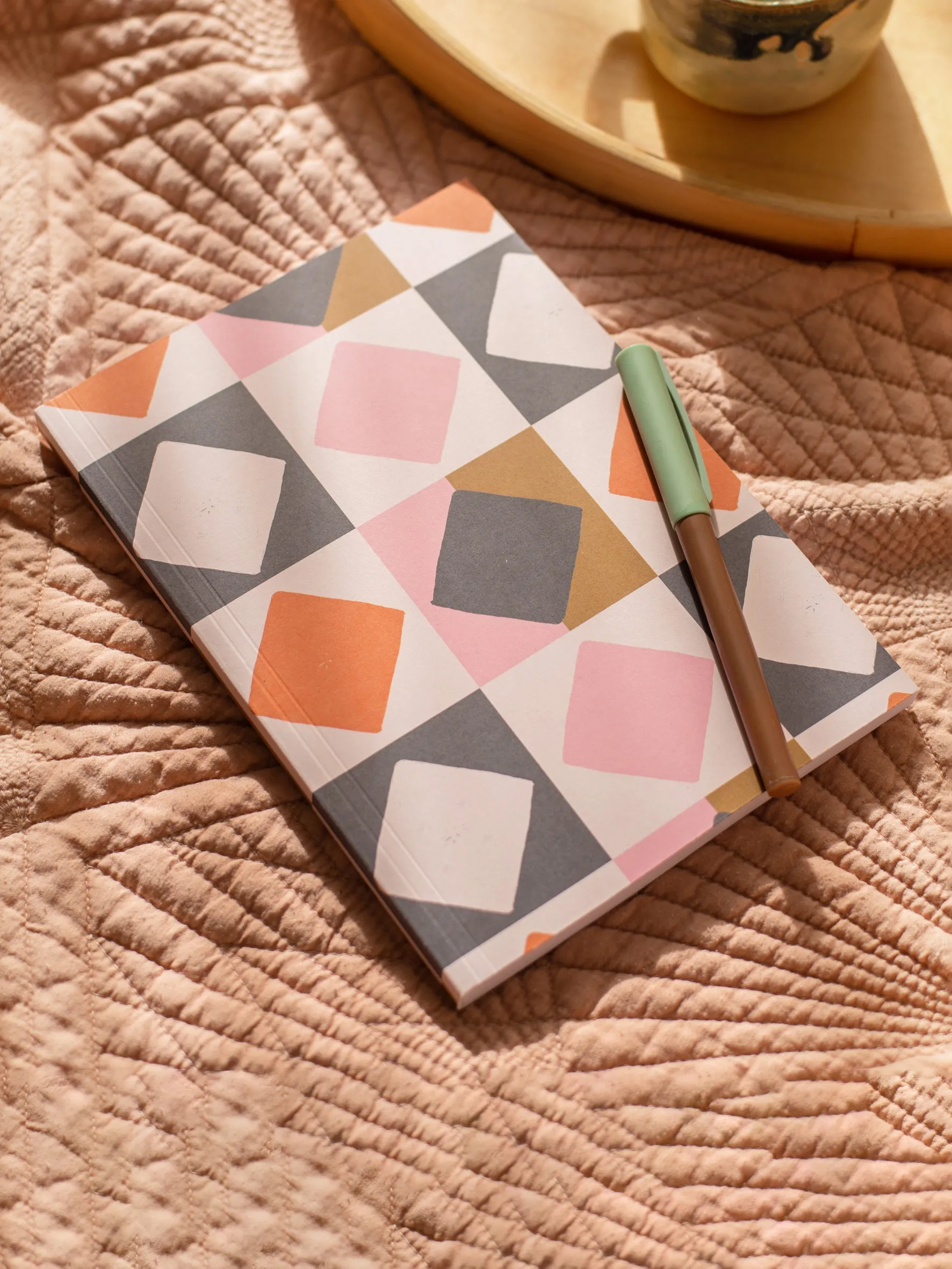 Good Tuesday A5 Lay Flat Notebook - Quilt Pattern