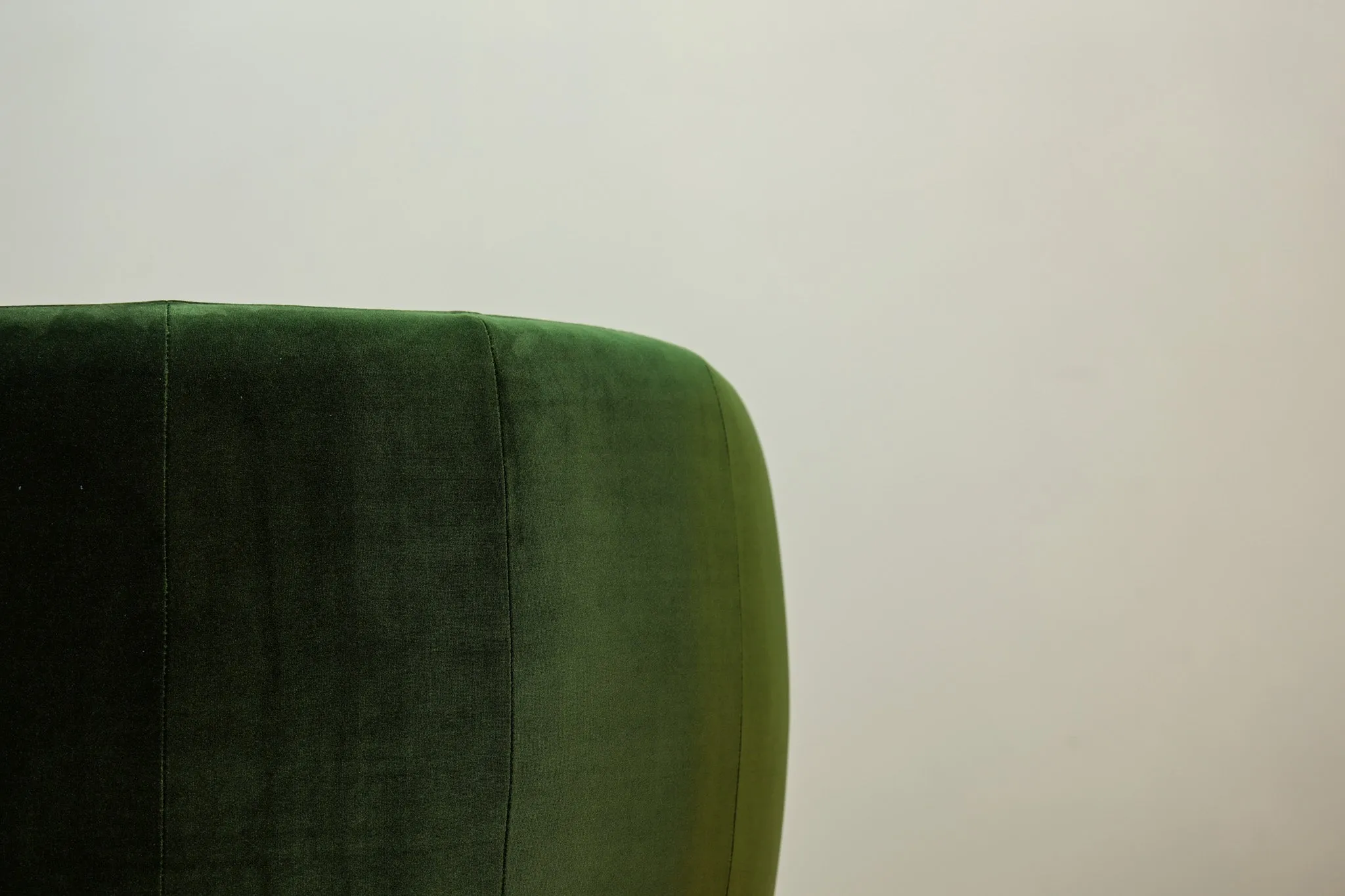 Grant Green Velvet Swivel Chair