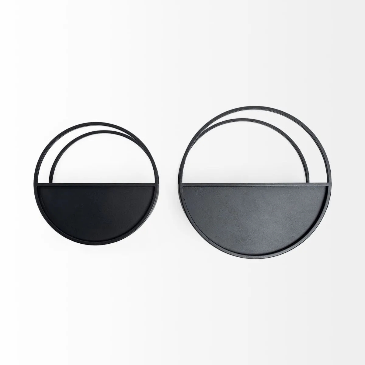 Hank Wall Furniture Black Metal