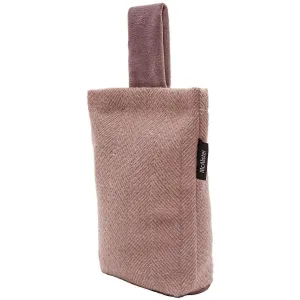 Herringbone Lilac Purple Door Stop