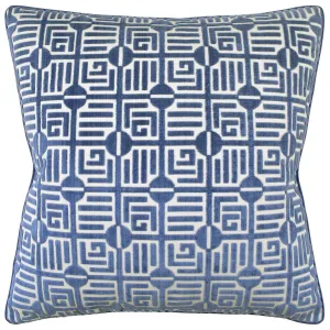 Labyrinth Velvet Pillow