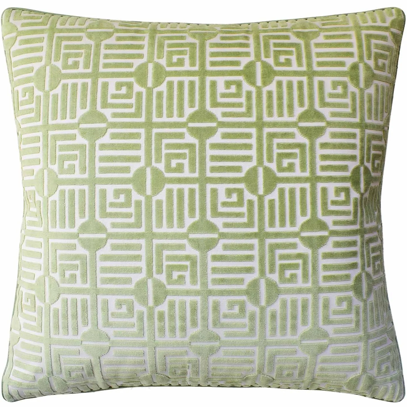 Labyrinth Velvet Pillow