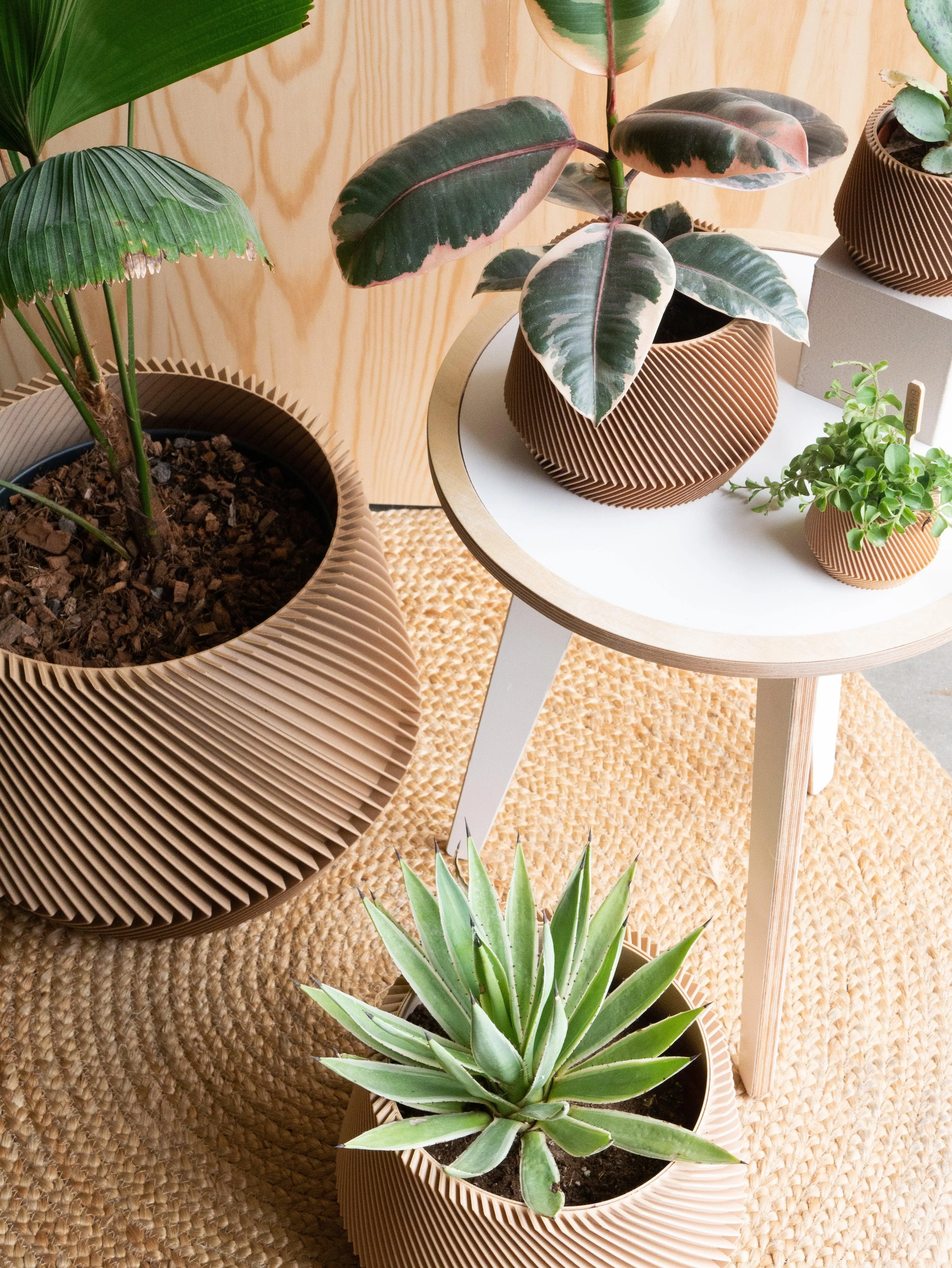 Large OSLO Geometric Planter
