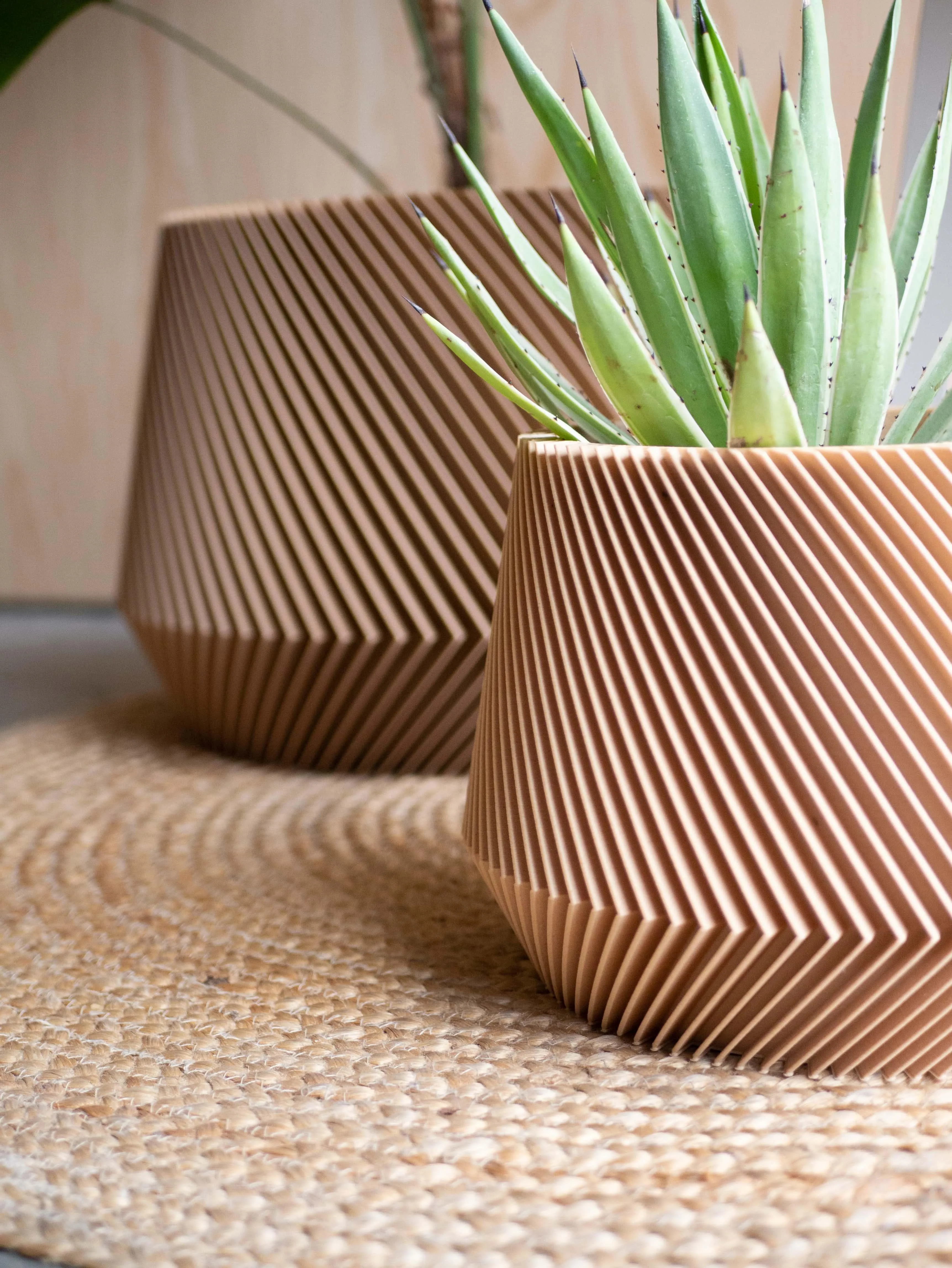 Large OSLO Geometric Planter