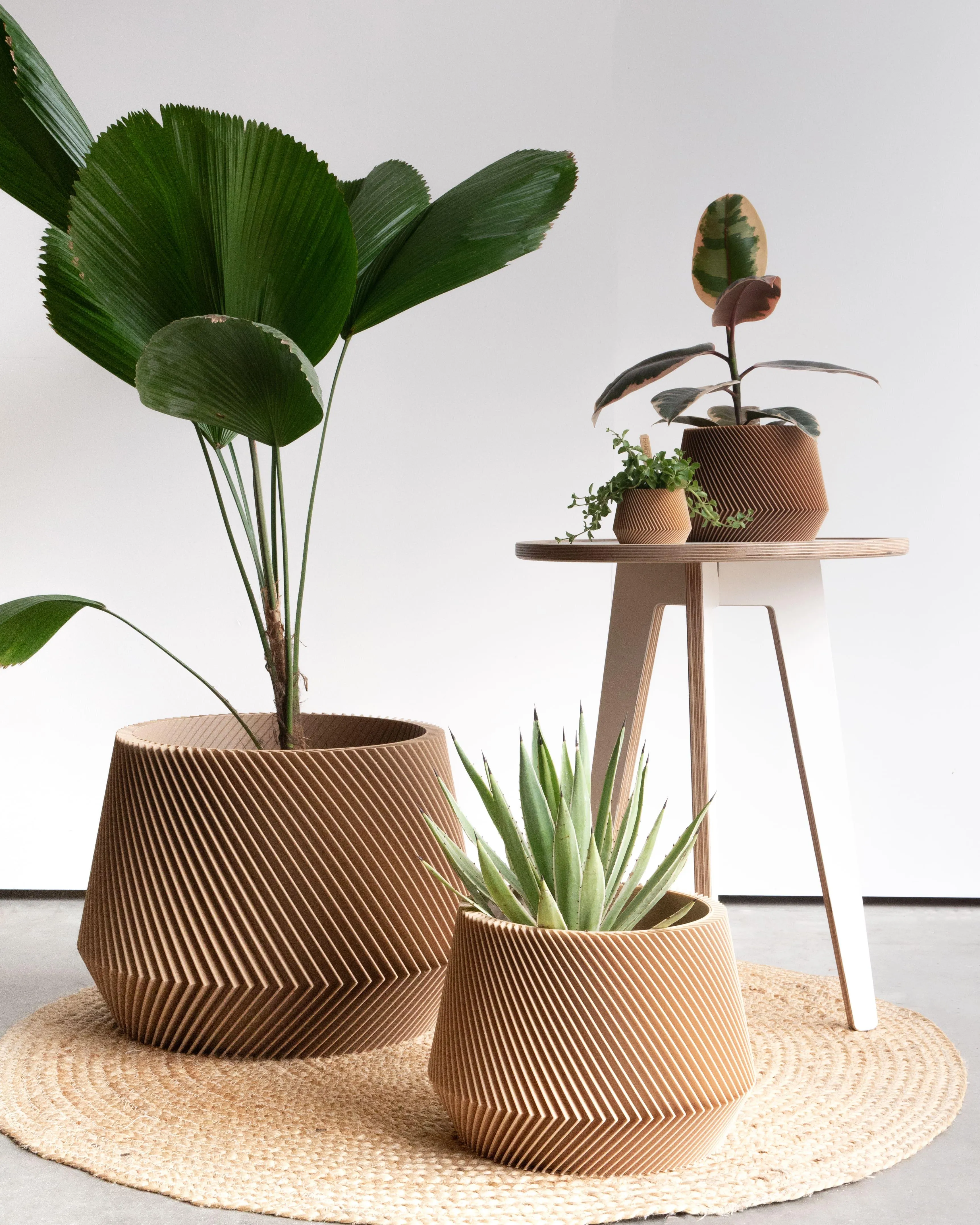 Large OSLO Geometric Planter