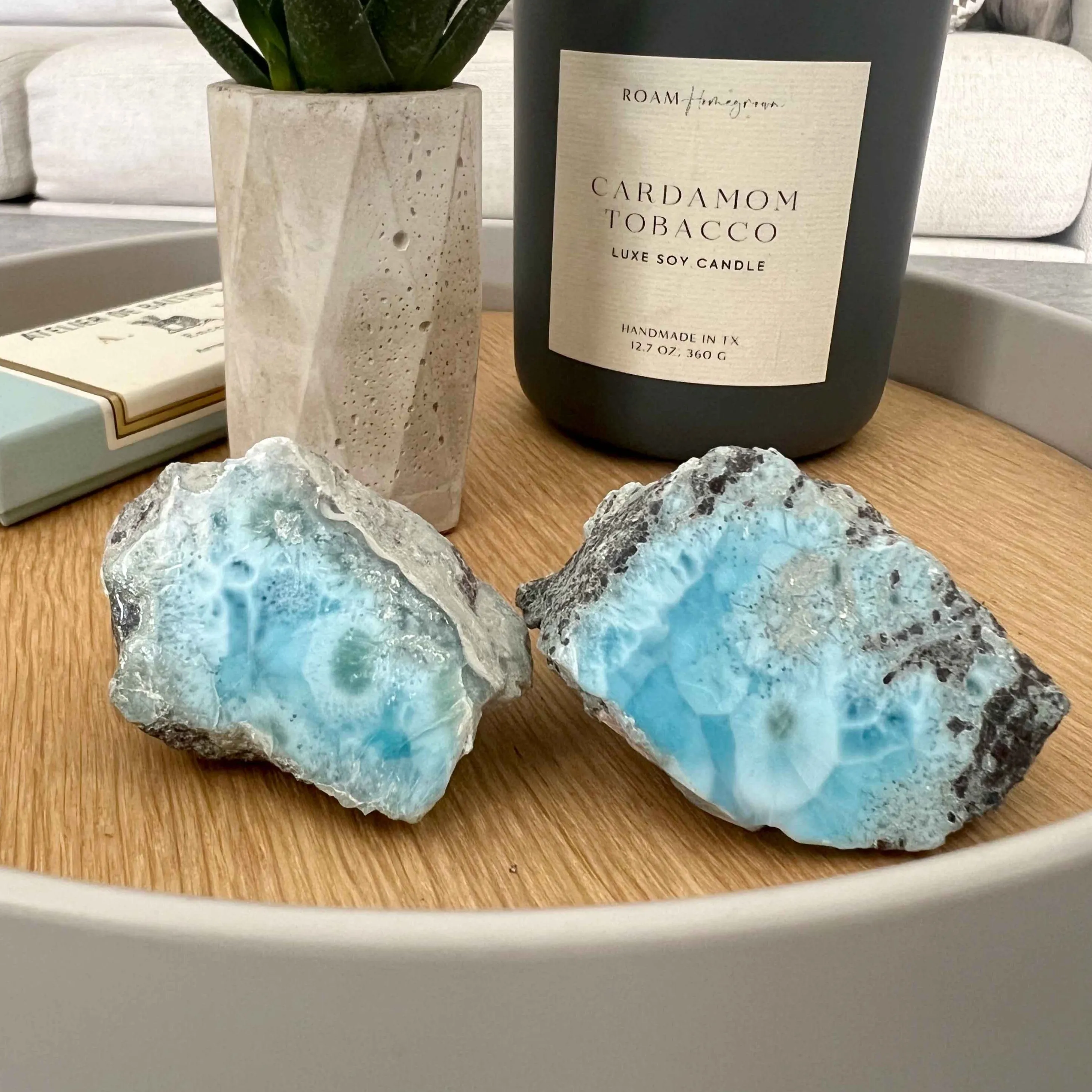 Larimar Paperweights Aaron, Set